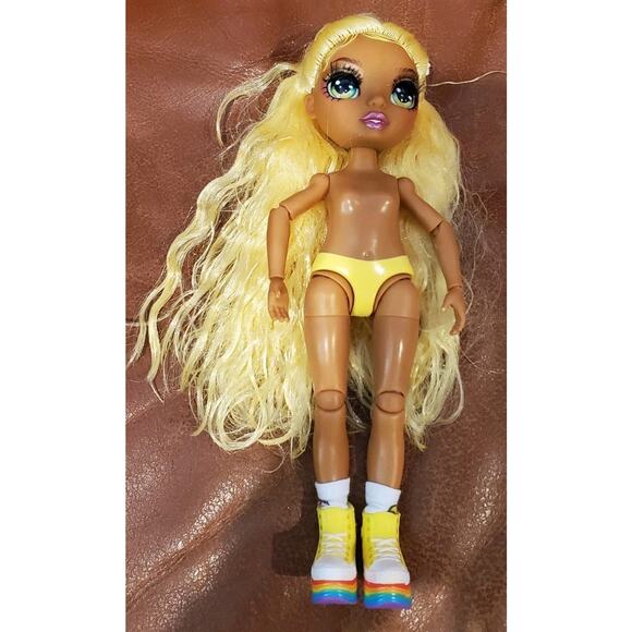 9 In 2021 MGA Rainbow Jr High Sunny Madison Fashion Doll No Clothes Replacement - Picture 1 of 11